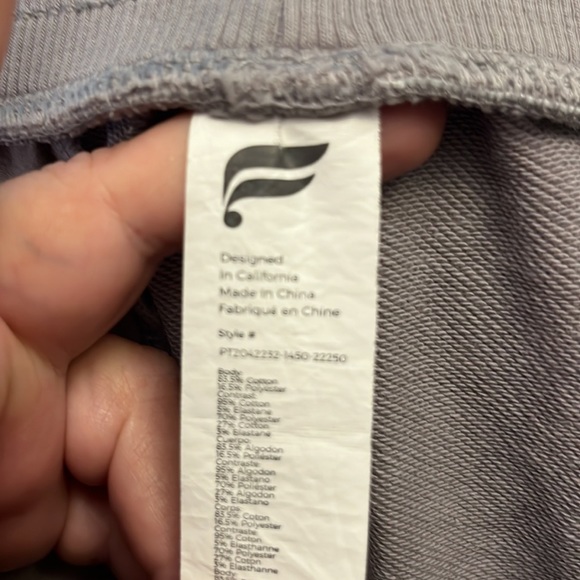 Fabletics brand size L elastic/ drawstring waist joggers - Picture 7 of 8